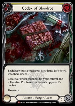 Codex of Bloodrot (Rainbow Foil)