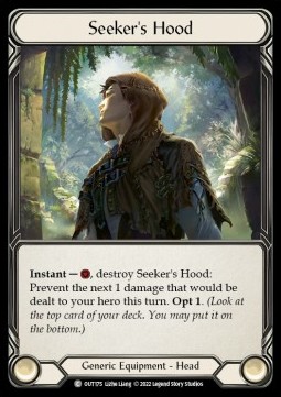 Seeker's Hood (Rainbow Foil)