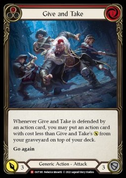 Give and Take (Rainbow Foil)