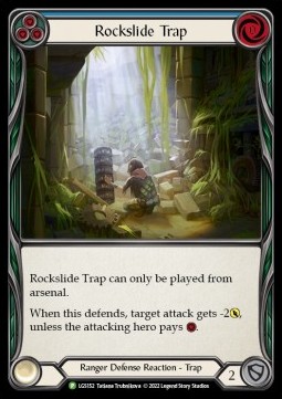 Rockslide Trap (Rainbow Foil)