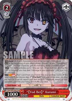 "【Yod Bet】" Kurumi (V.2 - Super Rare)