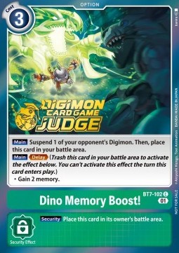 Dino Memory Boost! (BT7-102)