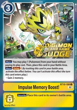 Impulse Memory Boost! (BT10-100)