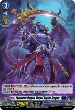 Execution Dragon, Vorpal Scythe Dragon [D Format] (V.3 - Promo)