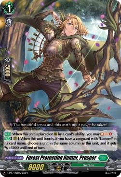 Forest Protecting Hunter, Prosper [D Format] (V.1 - Promo)