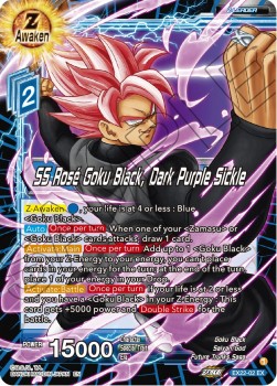 SS Rosé Goku Black, Dark Purple Sickle (V.1 - Expansion Rare)