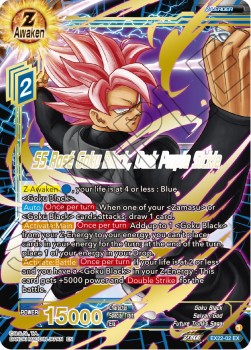 SS Rosé Goku Black, Dark Purple Sickle (V.2 - Expansion Rare)