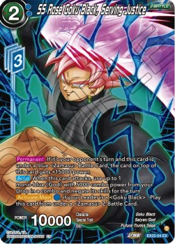 SS Rosé Goku Black, Serving Justice (V.1 - Expansion Rare)