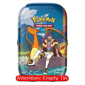 Empty Crown Zenith: Leon & Charizard Mini Tin