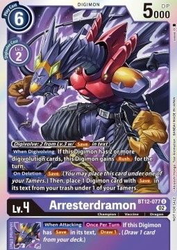 Arresterdramon (BT12-077) (V.2)