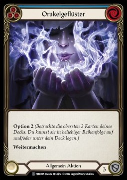 Whisper of the Oracle (Blue) (Regular)