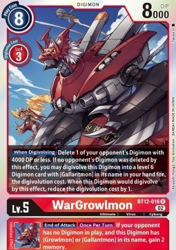 WarGrowlmon (BT12-016)