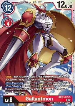 Gallantmon (BT12-018) (V.1)