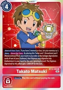 Takato Matsuki (BT12-089) (V.1)