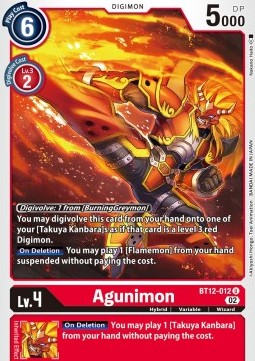 Agunimon (BT12-012)