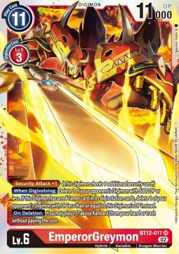 EmperorGreymon (BT12-017) (V.1)