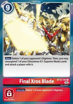 Final Xros Blade (BT12-100)