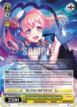 "An Unkeepable Secret" Nanami Hiromachi (V.2 - Super Rare)