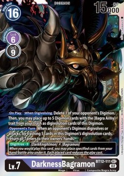 DarknessBagramon (BT12-111) (V.1)