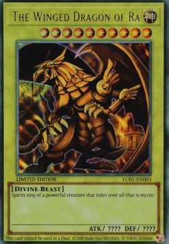 The Winged Dragon of Ra (V.1 - Ultra Rare)