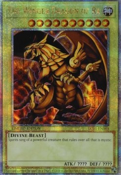 The Winged Dragon of Ra (V.2 - Quarter Century Secret Rare)