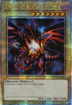 Red-Eyes Black Dragon (V.2 - Quarter Century Secret Rare)