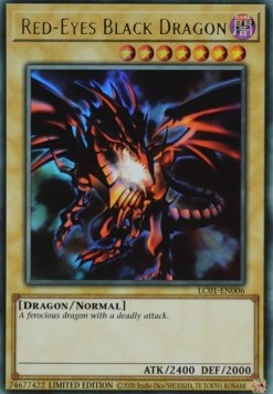 Red-Eyes Black Dragon (V.1 - Ultra Rare)