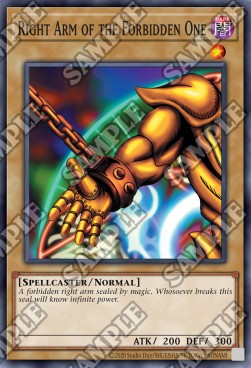 Right Arm of the Forbidden One