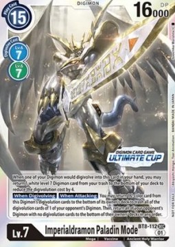 Imperialdramon Paladin Mode (BT8-112) (V.2)