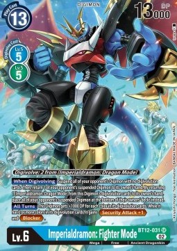 Imperialdramon: Fighter Mode (BT12-031) (V.2)