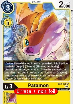 Patamon (EX3-028)