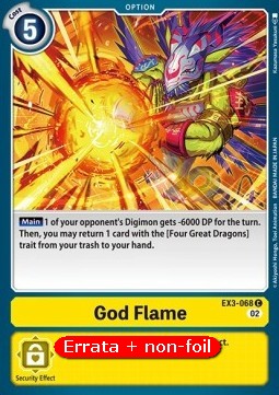 God Flame (EX3-068)