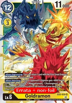 Goldramon (EX3-035)