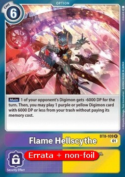 Flame Hellscythe (BT8-109)