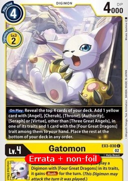 Gatomon (EX3-030)