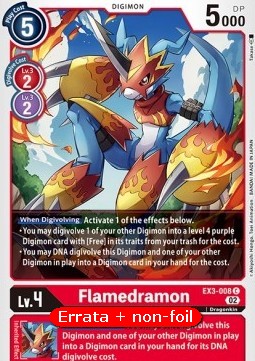 Flamedramon (EX3-008)