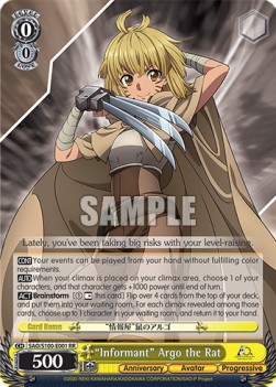 "Informant" Argo the Rat (V.1 - Double Rare)