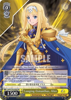 Longing Osmanthus, Alice (V.1 - Double Rare)