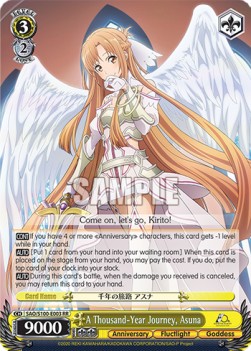 A Thousand-Year Journey, Asuna (V.1 - Double Rare)