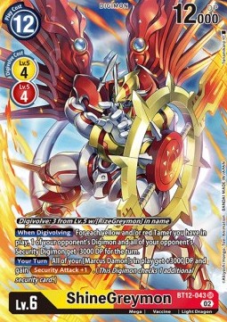 ShineGreymon (BT12-043) (V.2)