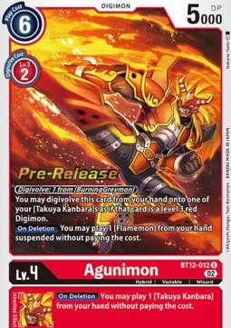 Agunimon (BT12-012)