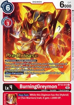 BurningGreymon (BT12-013)