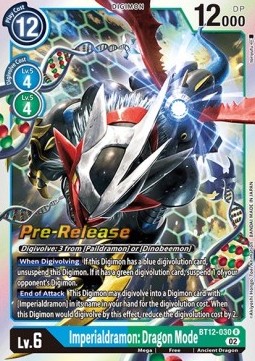 Imperialdramon: Dragon Mode (BT12-030)