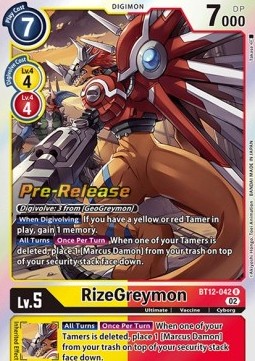 RizeGreymon (BT12-042)