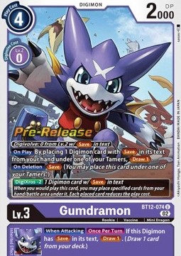 Gumdramon (BT12-074)