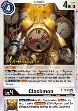 Clockmon (BT12-086)