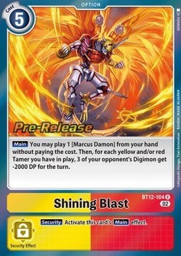 Shining Blast (BT12-104)