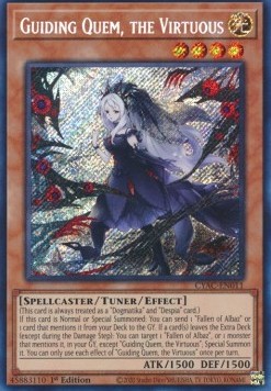 Guiding Quem, the Virtuous (V.1 - Secret Rare)