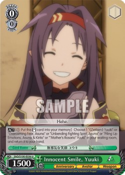 Innocent Smile, Yuuki (V.1 - Uncommon)