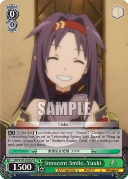 Innocent Smile, Yuuki (V.2 - Super Rare)